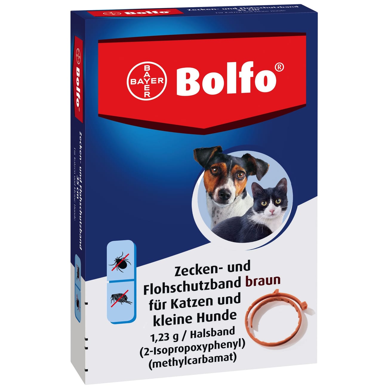 Bolfo UngezieferHalsband für kleine Hunde und Katzen Plusfutter.de